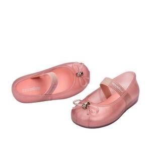 NEW MINI MELISSA kids' girl sophie jelly ballet flats in pearly pink